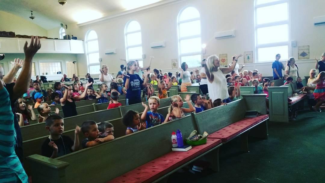 Great start to VBS:Kids Camp&#8230;