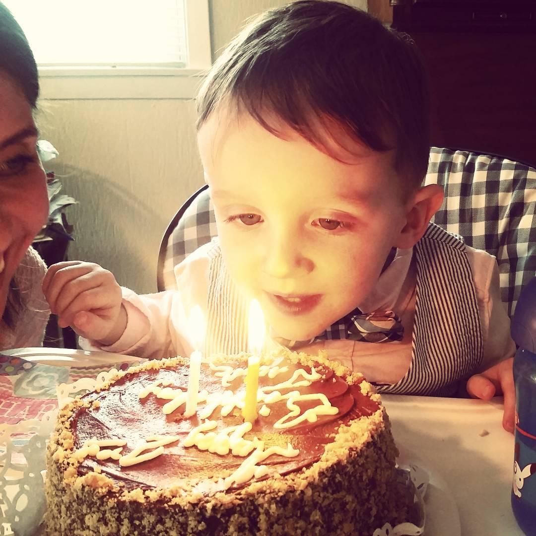 Kid likes cake&#8230;.