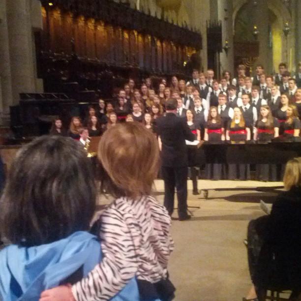 She loves choirs in cathedrals&#8230;.