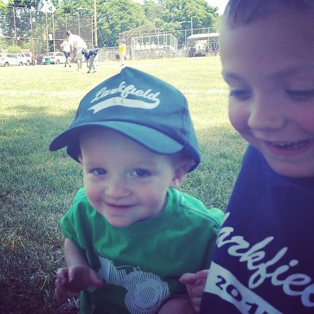 Tball with Noah&#8230;.