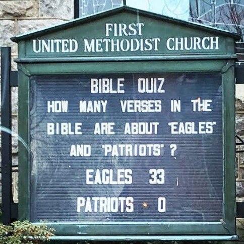 #churchsigns #truestory #flyeaglesfly&#8230;