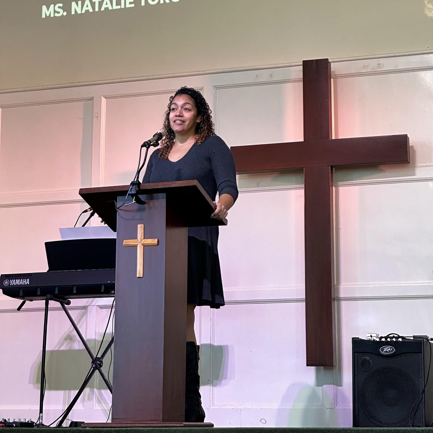 Praying for Natalie today &#8211; she&#8217;s one of our clinic volunteers and church attend&#8230;